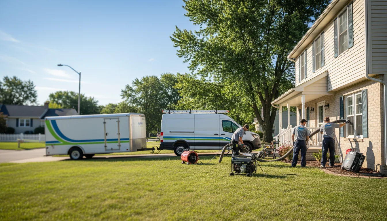 Flooded Basement Restoration And Cleanup With Repair in Burwell, NE near me